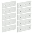 thumbnail image 3 of 10 Pcs Plaque de Réparation Plate en Aluminium Plaque de Jonction 3 Trous Plaque de Jonction Plate en Aluminium pour Rallonge Droite, 3 of 7