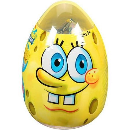 Nickelodeon Spongebob Squarepants Easter Assorted Candy Filled Egg, 4.75 Oz.