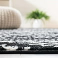 thumbnail image 5 of SAFAVIEH Tulum Lakisha Distressed Southwestern Area Rug, 2' x 3', Black/Ivory, 5 of 9