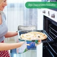 thumbnail image 2 of Yayeee Pot Holders Kitchen Heat Resistant with Pocket 7"x9.8" Cotton Oven Cooking Hot Pads, Green Seaside, 2 of 7