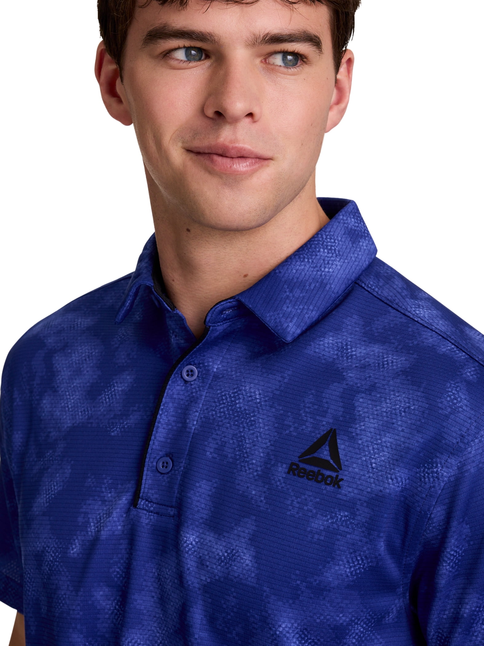 Reebok Men's and Big Men's Performance Polo Shirt, Sizes XS-5XL