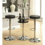 Coaster 3 Piece Pub Set in Black by Coaster