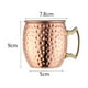 thumbnail image 2 of Fiudx Copa Moscow Mule, Elegante Diseño de Acero Inoxidable, Acabado Chapado En Cobre, Construcción Irrompible, Perfecta para Cócteles, Reuniones En Bares En Casa, Un Gran Regalo para Cualquier Ocasi, 2 of 2