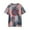 Pink, variant on IROINNID 4th of July Tops for Women Round Neck T-Shirt Fashion Blouse Loose Tops Short Sleeve Tops USA 4th Of July