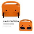 thumbnail image 4 of Jiahe Cover Case for iPad 9th/8th/7th Generation iPad 10.2 inch,Kickstand Design for Kids Light Weight EVA Handle Stand Shockproof Protective Tablet Case for iPad 10.2" 2021/2020/2019,Orange, 4 of 7