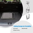 thumbnail image 6 of Gymax 4PCS Patio Portable Metal Folding Chairs Dining Chair Set Poolside Garden, 6 of 10