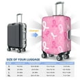 thumbnail image 6 of Bingfone Breast Cancer Awareness (3) Luggage Cover Washable Suitcase Cover Protector Anti-Scratch Suitcase Cover Fits 18-32 Inch Luggage (without luggage), 6 of 9
