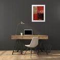 thumbnail image 3 of Wyatt Jr., Norman 19x24 White Modern Wood Framed Museum Art Print Titled - Core I, 3 of 4