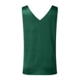 thumbnail image 7 of SNKSDGM Female Square Neck Tank Top Women Summer Tank Tops for Women Cropped Satin Tank Tops for Women Loose fit Sleeveless V Neck Camisole Blouses Shirt Top M, 7 of 7