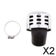 thumbnail image 1 of 2 Filtros De Aire Con Cabeza De Hongo, Tubo De Entrada De 35-38mm Para Motocicleta, Bicicleta, ATV, 2 piezas, 1 of 8