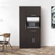 thumbnail image 1 of Mobi Alacena 91cm De Madera Granada Chocolate Mueble De Cocina Mobi Muebles Moderno, 1 of 8