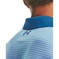thumbnail image 3 of Under Armour Performance 3.0 Mens Stripe Polo Shirt LT, 3 of 4
