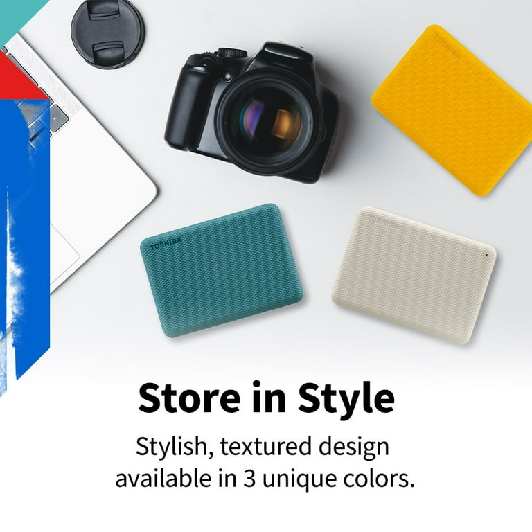 Toshiba Canvio Advance Plus Portable External Hard Drive 2TB