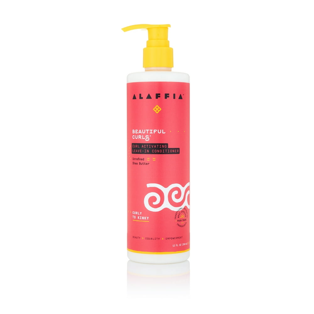 Alaffia Beautiful Curls Curl Activating LeaveIn Conditioner, Curly to