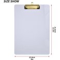 thumbnail image 2 of FMSHPON Glitter Clipboard Hardboard Wood Nursing Clip Board and Pull for Standard A4 Letter 13x9 inches, 2 of 7