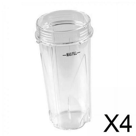 Vasos de licuadora,Vasos de repuesto para licuadora 16oz para batidos,Repuestos de licuadora para batidos de licuadora,Vasos de licuadora compatibles con sellos para licuadora,Vaso profesional