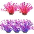 thumbnail image 1 of Plantas de acuario artificiales de 5 piezas, utilizadas para decoración de acuarios. Plantas de acuario, 1 of 5