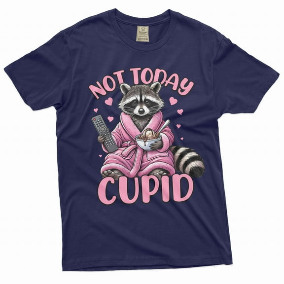 Not today cupid valentine's day T-shirt single person man woman funny valentine's day gift