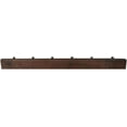 thumbnail image 5 of CONSDAN Coat Rack Wall Mount, USA Grown Hickory Coat Hooks with 6 Hooks, Wooden Coat Hanger Wall Mount for Hanging Coats, Jacket, Clothes, Hat, Dark Walnut, 5 of 7