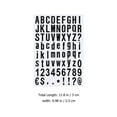 thumbnail image 2 of Raindrops Self Adhesive Vinyl Letters Numbers Kit 10 Sheets PVC for Mailbox Decals, 2 of 8