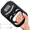 thumbnail image 3 of 5X 265 Lbs / 120Kgs Hand Dynamometer Grip Strength Trainer-Electronic Hand Grip Strength Tester Grip Strengthener,5 x grip test instrument 5 x USB line,Black, 3 of 8