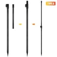 thumbnail image 1 of Carp Metal Material Fishing Rod Support Fishing Pole Ground Holder, 1 of 8