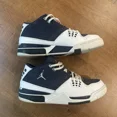 thumbnail image 2 of N I-K-E A i r-Jor-dan Flight 23 White/Blue Mens size 10, 2 of 5
