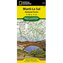National Geographic Trails Illustrated M Manti-La Sal National Forest Map, Book 703, (Paperback)