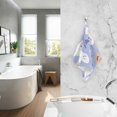 thumbnail image 2 of Yayeee 100% Cotton Hand Towels for Bathroom 16" x 28" Soft Absorbent Kitchen Towel, Blue Halloween, 2 of 7
