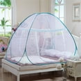thumbnail image 2 of Luxury Pop Up Mosquito Net Tent Finest Holes, Canopy, Insect Screen, Folding Design with Bottom, Easy to Install, Storage Bag, 2 of 8