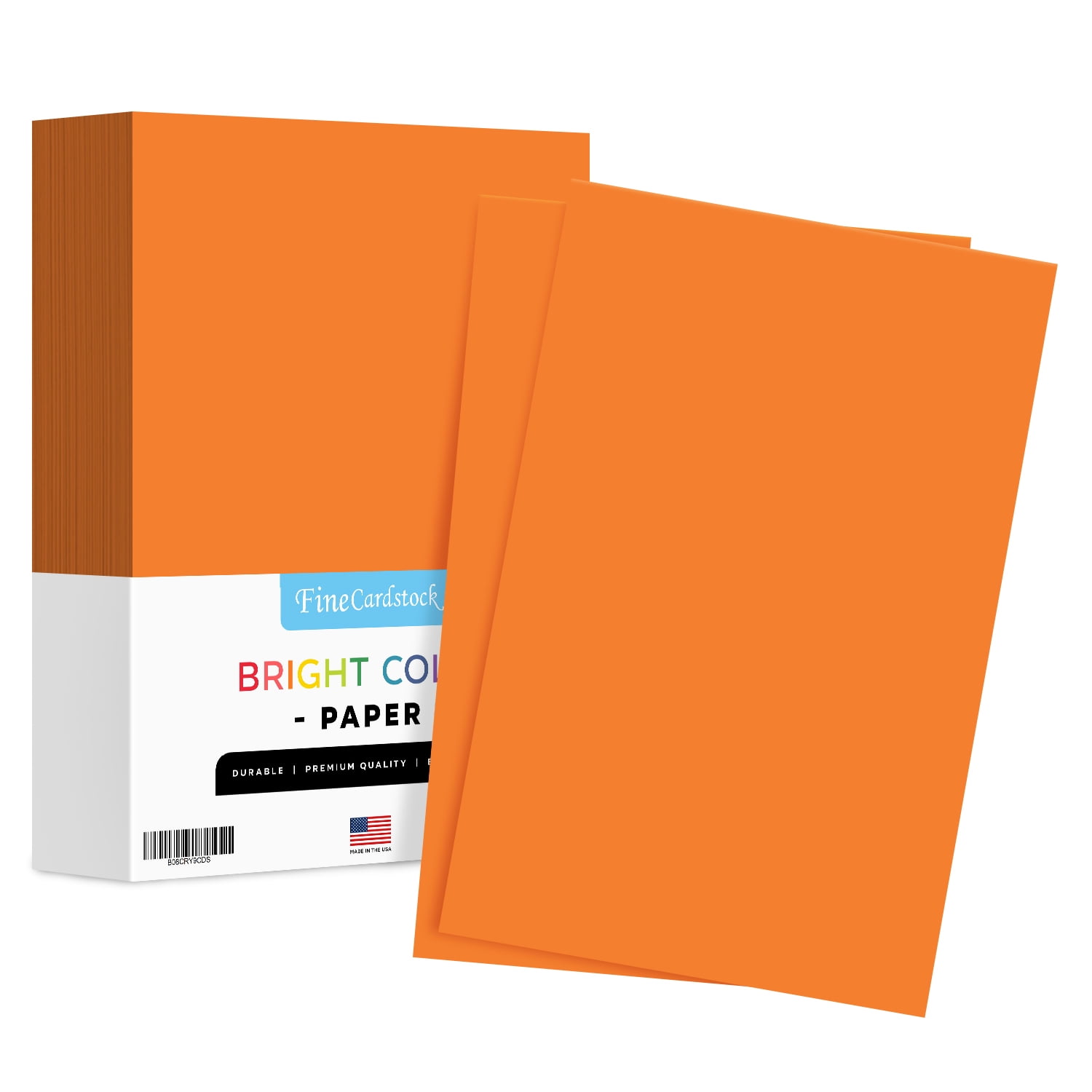 11 x 17 Orange Neon Bright Fluorescent Colored Paper | 20lb Bond (75GSM) Paper | 500 Sheets - 1 ...