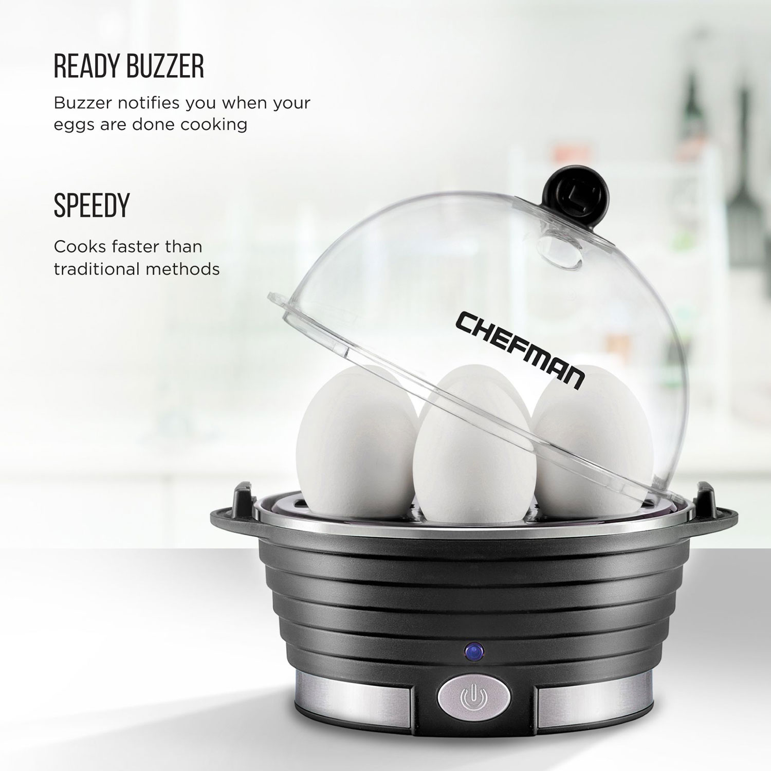 Top Quality Multifunction Poach Boil Electric Egg Cooker Boiler Steamer Automatic Safe Power-Off Cooking Tools Kitchen
