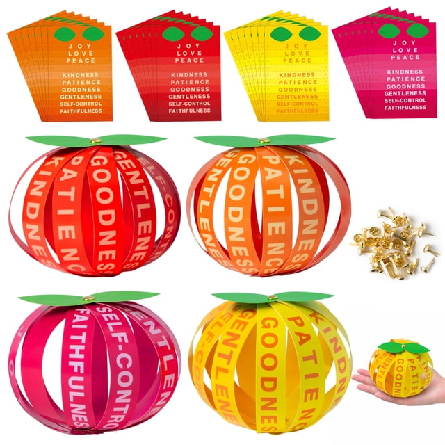 Kit de manualidades AgincBerry Bible Fruit con 28 juegos de bricolaje para niños