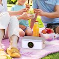 thumbnail image 1 of Electric Lunch Box Food Heater, 1000ml Large Capacity Food Warmer Heater with 5 Gears Heating, Portable Electric Lunch Box Container for Car Truck Home Students Workers, 1 of 7