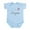 Sky Blue, variant on CafePress - Butterfly Arizona Infant Bodysuit - Baby Light Bodysuit, Size Newborn - 24 Months