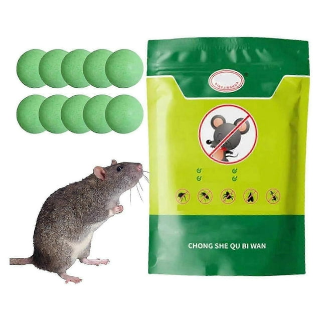 Rodent Repellent 10pcs/25pcs, Mouse Rats Deterrent Pills, Safety For Humans Pets For Mosquito Mice Repellent Pills