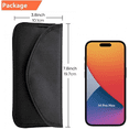 thumbnail image 2 of Signal shielding bag, wallet cover for shielding bag, 2 of 5