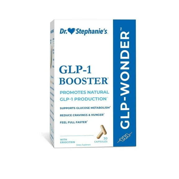 Dr. Stephanie's GLP-Wonder, Natural Appetite Support, 30 Count Supplement
