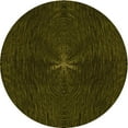 thumbnail image 1 of Ahgly Company Machine Washable Indoor Square Transitional Dark Bronze Brown Area Rugs, 3' Square, 1 of 7