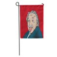 thumbnail image 1 of SIDONKU November 14 Portrait of Albert Einstein Physicist Chemist and Mathematician Garden Flag Decorative Flag House Banner 28x40 inch, 1 of 2