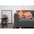 thumbnail image 3 of Ambesonne Retro Throw Pillow Cover 2 Pack, Teenage Party Invitation, 16", Multicolor, 3 of 7