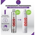 thumbnail image 2 of Schwarzkopf Osis+ FREEZE Strong Hold Hairspray - 9.1 oz, 2 of 4
