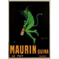 thumbnail image 2 of Maurin Quina Vintage Poster (artist: Leonetto Cappiello) France c. 1906 (24x36 Giclee Gallery Print, Wall Decor Travel Poster), 2 of 3