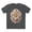 Charcoal, variant on Floral Graphic T-Shirt Unisex 100 Cotton Art Design with Antique Flowers Tee 10