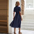 thumbnail image 4 of Sngxgn Women's Crew Neck Lounge Long Dress Elegant Long Sleeve Ribbed Bodycon Maxi Dresses(Blue,L), 4 of 9