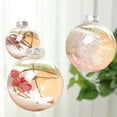 thumbnail image 3 of 2Pcs Christmas Tree Ball Hollow Transparent Glitter Star Rattan Red Fruits Scene Layout Plastic  Party Decor  Ball Pendant Party Supplies Style F 6 cm, 3 of 13