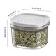 thumbnail image 5 of Contenedores de especias de cocina en frascos sellados con compartimentos divididos, diseño apilable, tapa deslizante de fácil acceso, caja de almacenamiento para especias y refrigerios., 5 of 7