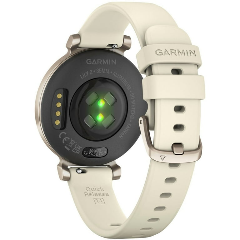 Reloj Garmin Mujer Garmin Lily 2, Cream Gold Coconut, Silikonový