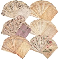 WuPing 180 Sheets of Vintage Scrapbook Papers, Journaling Scrapbooking Supplies Craft Papers for Bullet Journals Junk Journal Planners