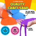 thumbnail image 4 of Arena Coloreada Jj Care 11 Lbs. [10 Botellas] Kit De Arte En Arena Para Manualidades Para Niños De 3 Años En Adelante Arena De Color No Tóxica Arte A Granel Arena Colorida Estable A Los Rayos Uv Para, 4 of 8